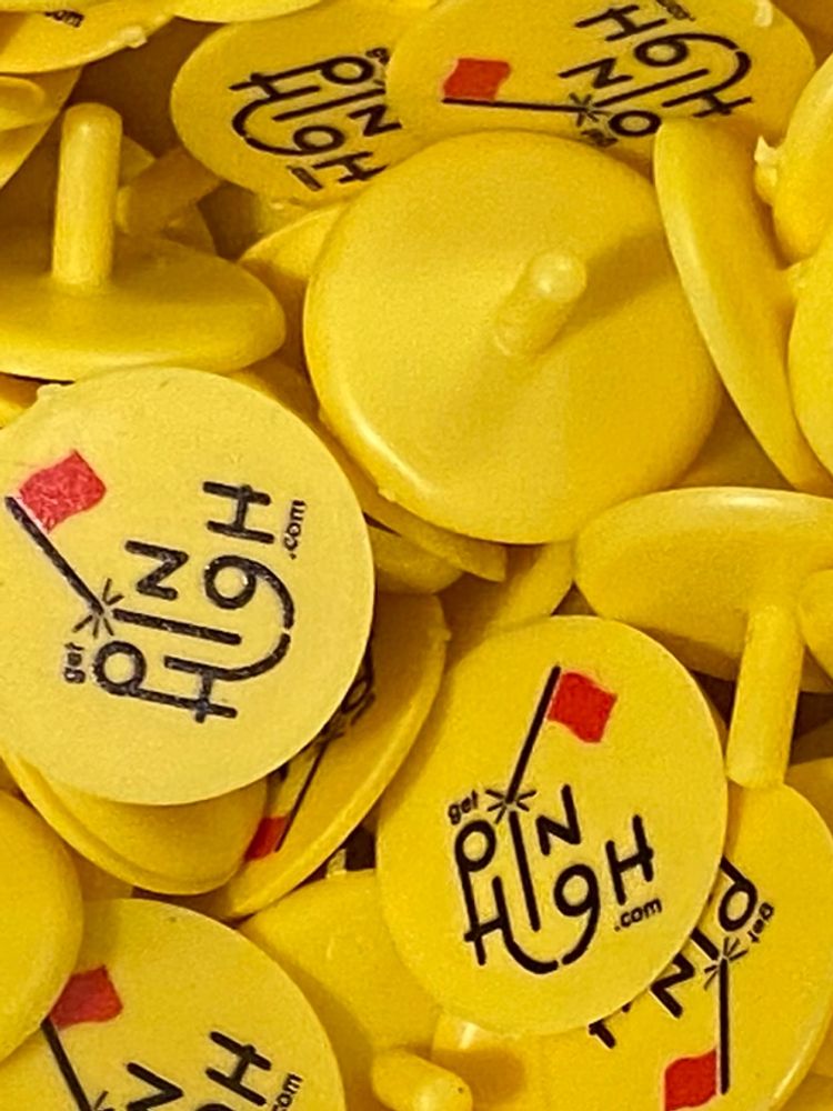 Pin high ball markers