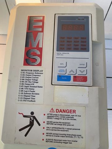 Yaskawa EMS CIMR-P5U45P5 Inverter