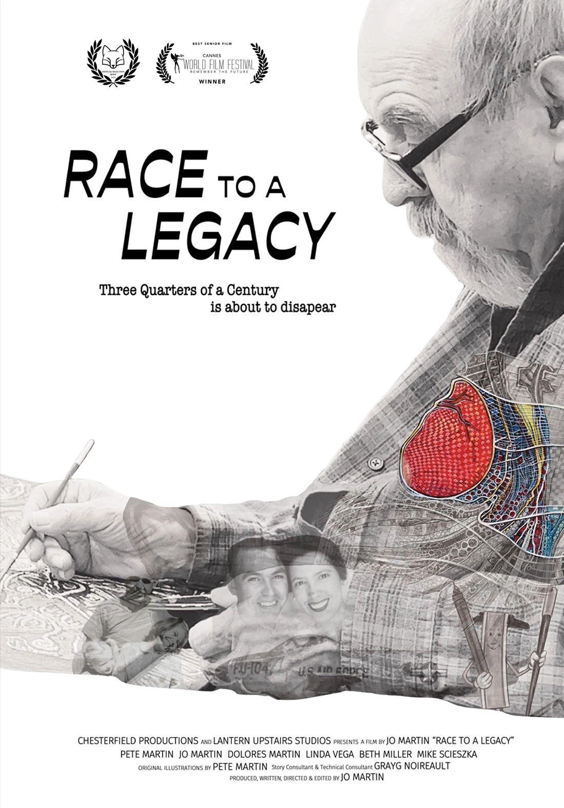 Official movie poster "Race to a Legacy"