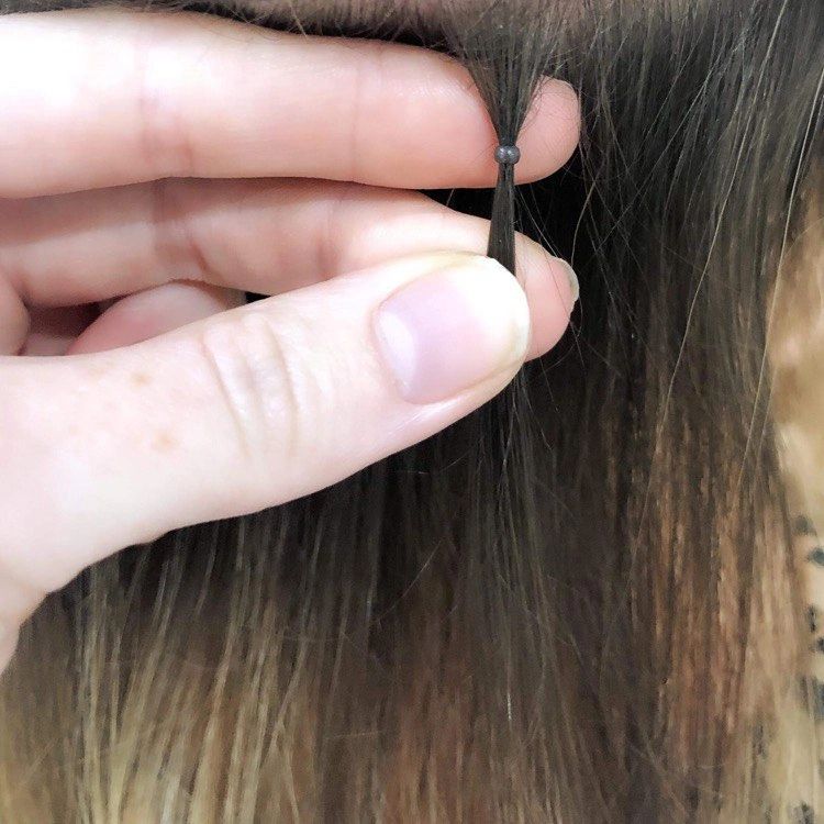 visible hair extensions