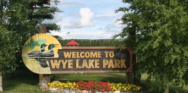 Wye lake park, watson lake