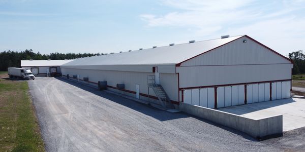 Completed large-scale poultry production facility in Eastern Ontario engineered by BFP Engineering S