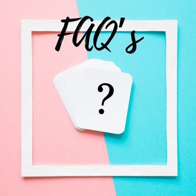 Faq's Text with Question Mark