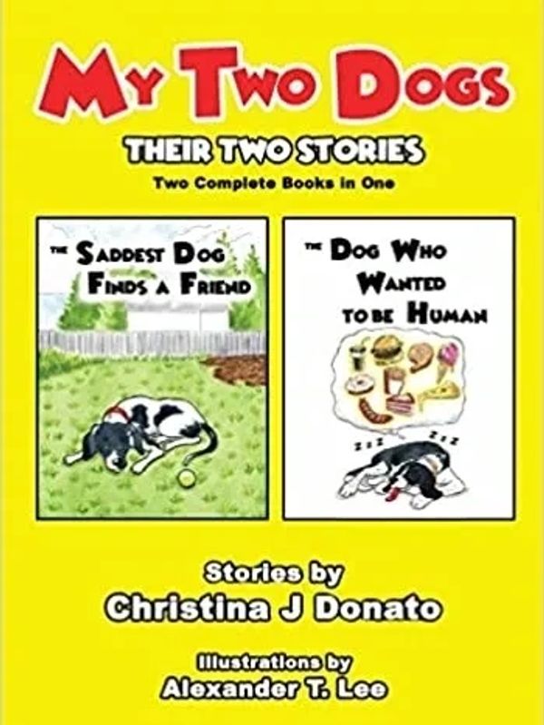This book combines both of the author's children's books about her dogs.