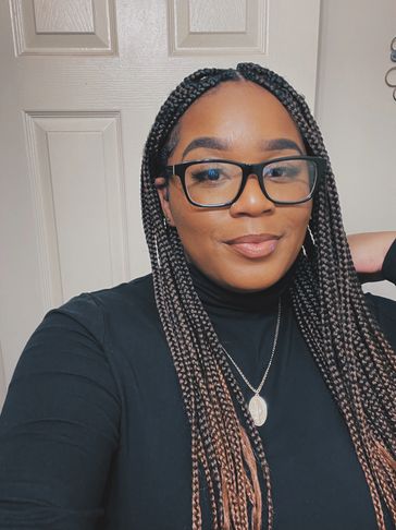 A girl with long hairs taking a selfie