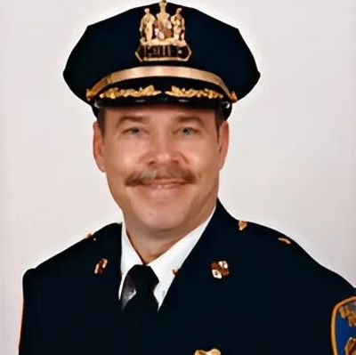 Ed Day as Chief of Detectives of the Baltimore Police Department