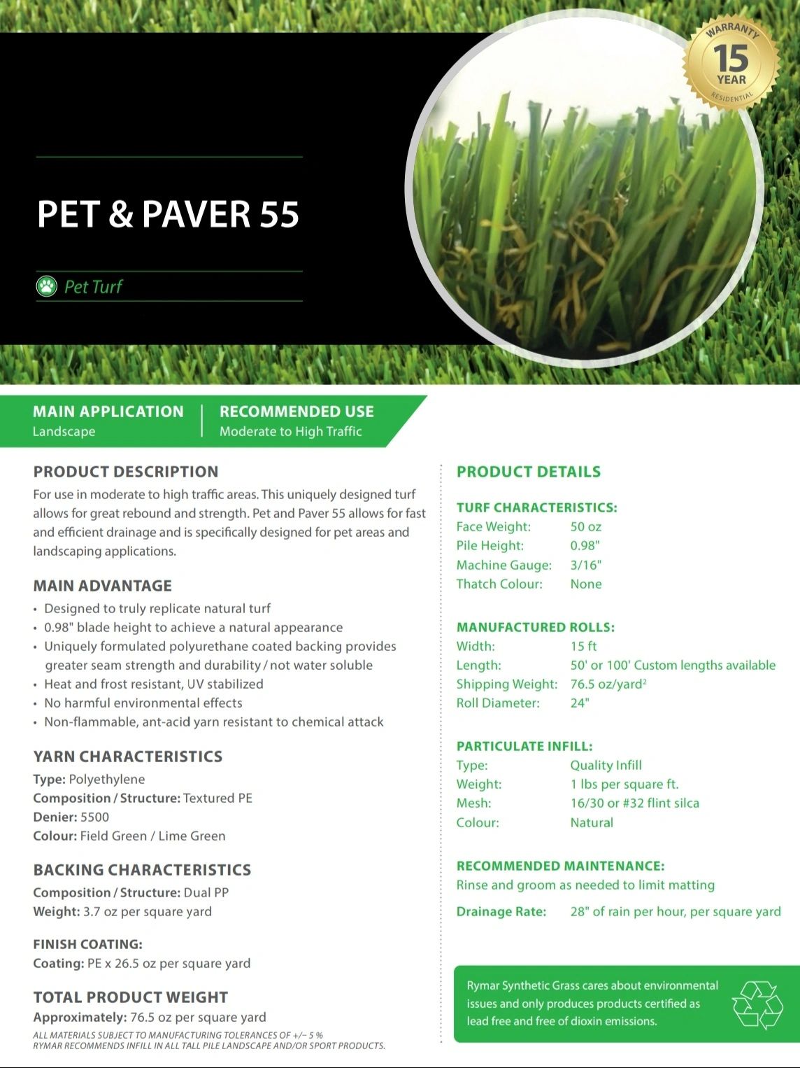 PET AND PAVER 55