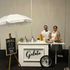 Gelato cart, Cannoli Cart, Wedding dessert, 