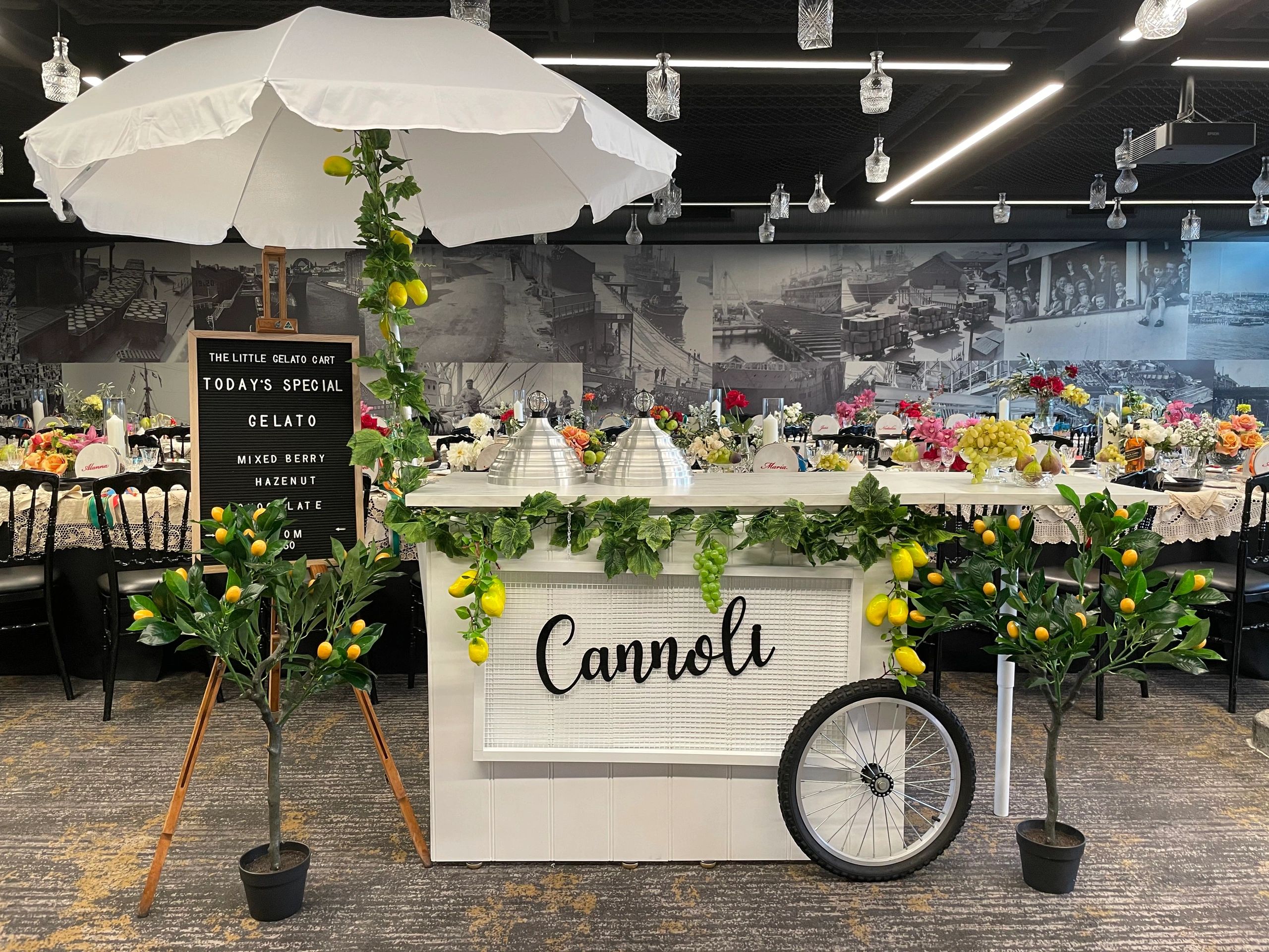 Cannoli Cart Hire Sydney