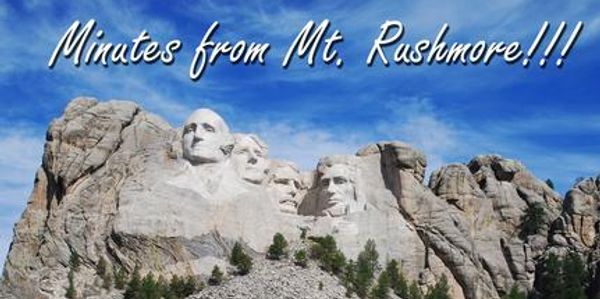 25 minutes to mount rushmore