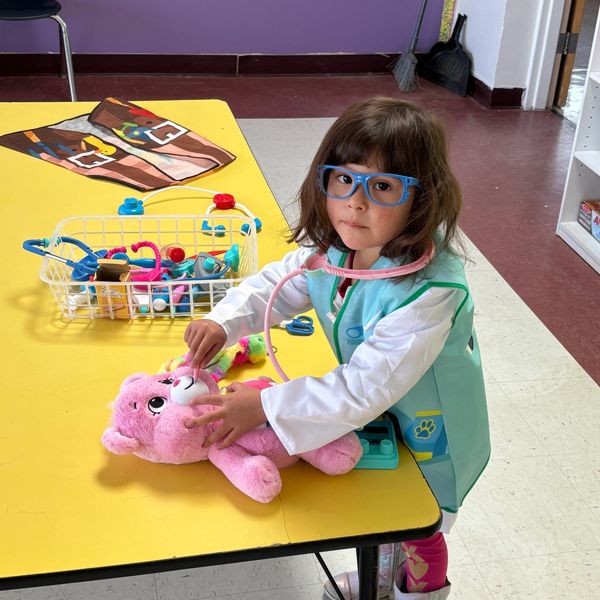 We love drama play at 2 Steps Ahead in Albuquerque, New Mexico.  It  activates imagination. 