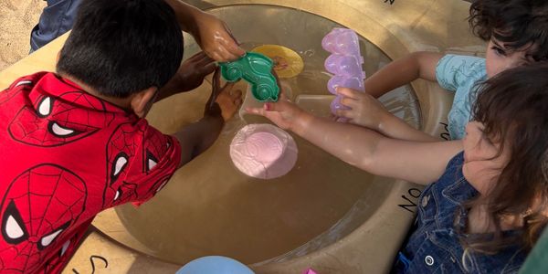 Children learn by playing and that is what we do here at 2 Steps Ahead Preschool here in Albuquerque