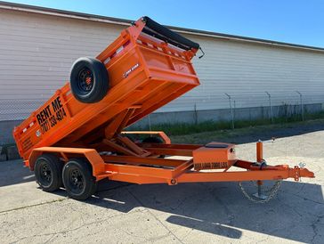 2025 five star 6x12x2 10k gvw dump trailer Rental