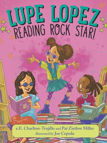 Lupe lopez reading rock star picture book cover