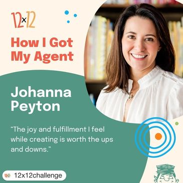 12x12 picture book challenge How I got my agent Johanna Peyton