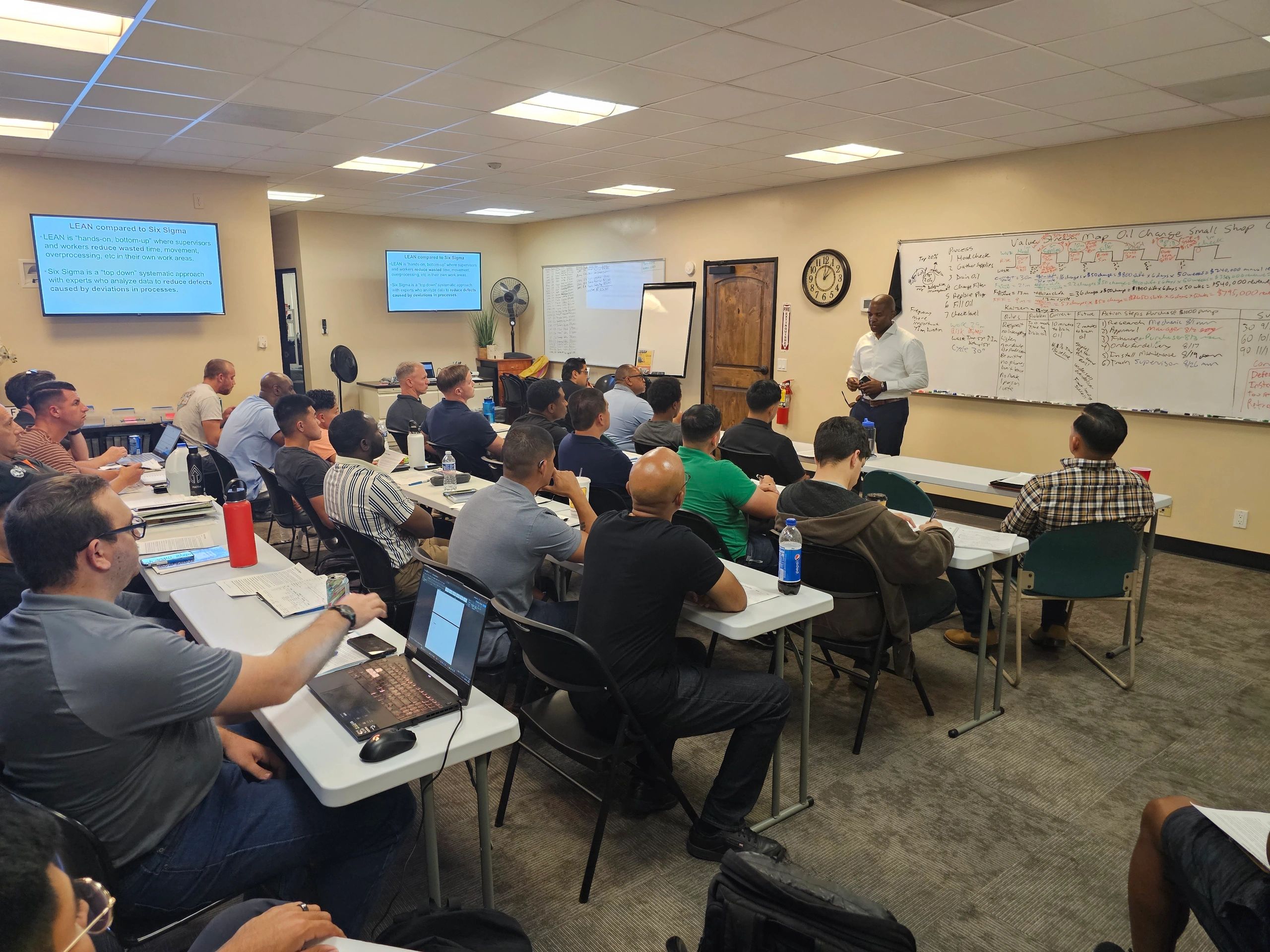 LSSGB Classroom Training at  Tri County Career Academy