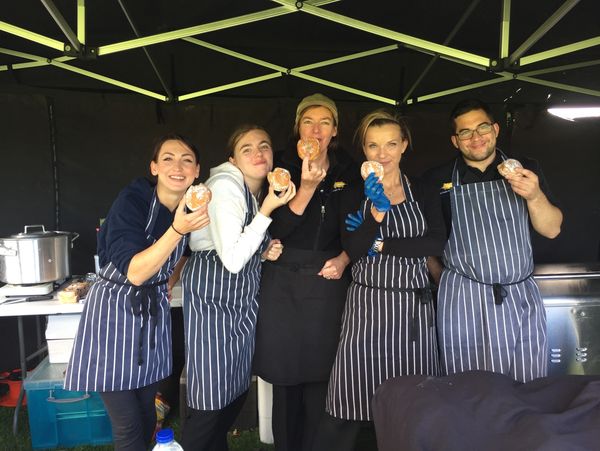 Bristol Hog Roast team
Where's my Doughnut!!