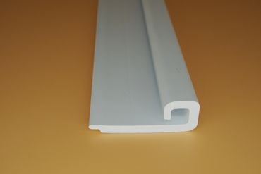 plastic extrusion profile J shape