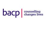 BACP logo with the tagline about counselling.