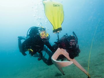 -Cours-plongée-sous-marine-recherche et récupération-search and recovery-PADI-