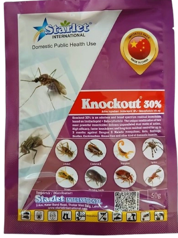 Knockout 30%
Beetle control
Darkling Beetle 
Litter beetle control
Pest control
