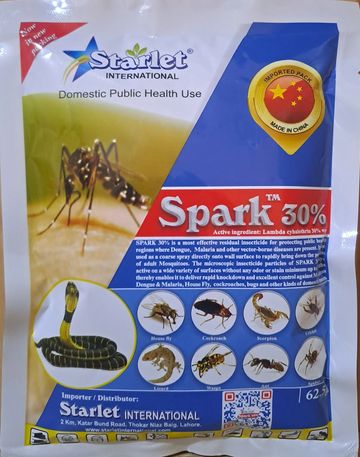 Spark 30% WP
Lambda cyhalothrin 30% WP
Starlet International