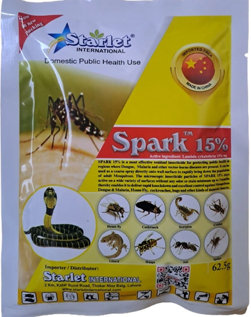 Spark 15% WP
Lambda cyhalothrin 15% WP
Starlet International