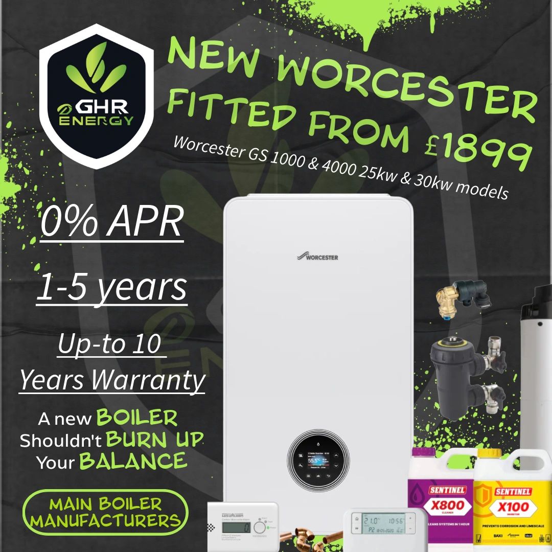 Worcester 1000 & 4000 available in both the 25kW and 30 kW models