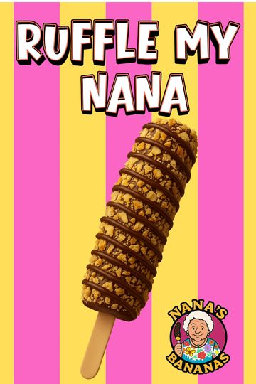 She might get RUFFLED, but she loves the combination of sweet and salty. Chocolate Dip, paired with 