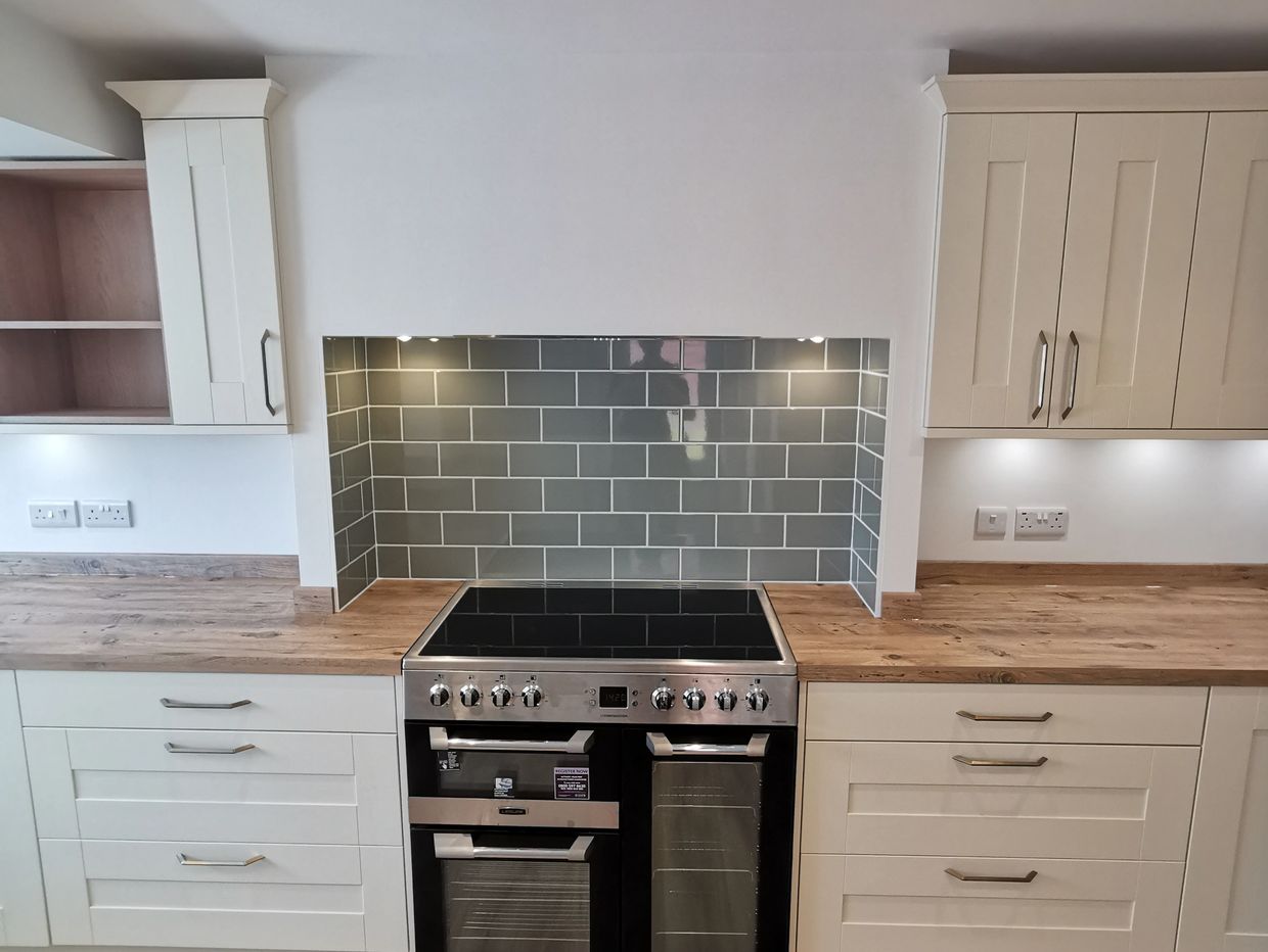 Modern Kitchen renovations located in a property extensions and part of a large home renovations by Udall Renovations ltd