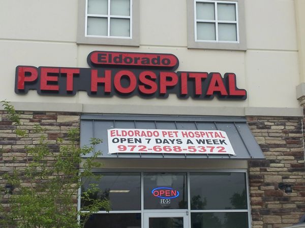 banner on awning