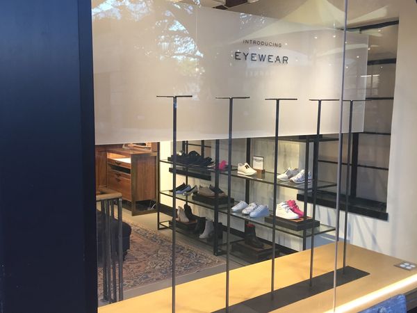 storefront window display installation