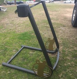 Prototype for Robert Trent Jones bag stands