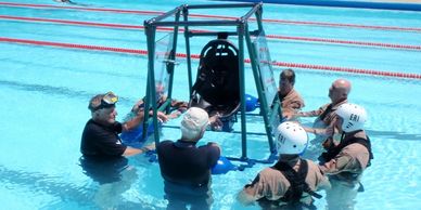 Underwater egress training 