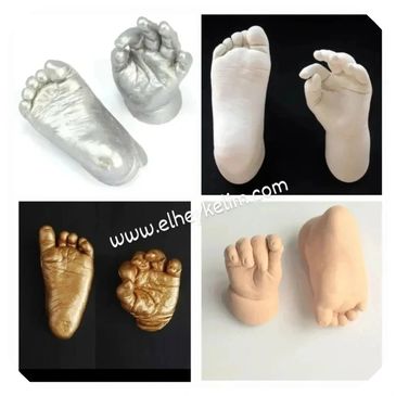 bebek el ayak heykel yapım seti