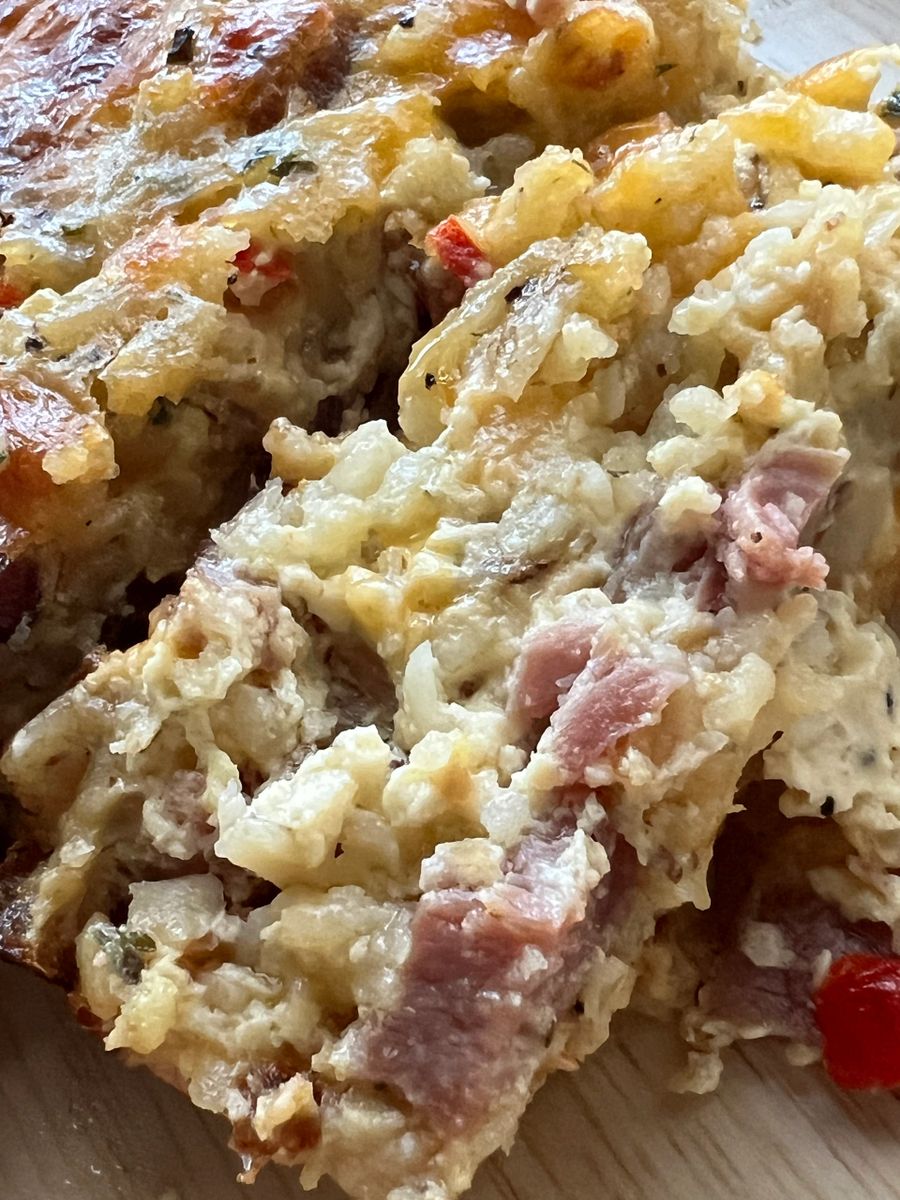 Loaded Hashbrown or Grits Casserole