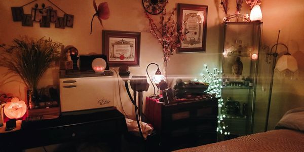 Therapeutic Massage Room used for sessions