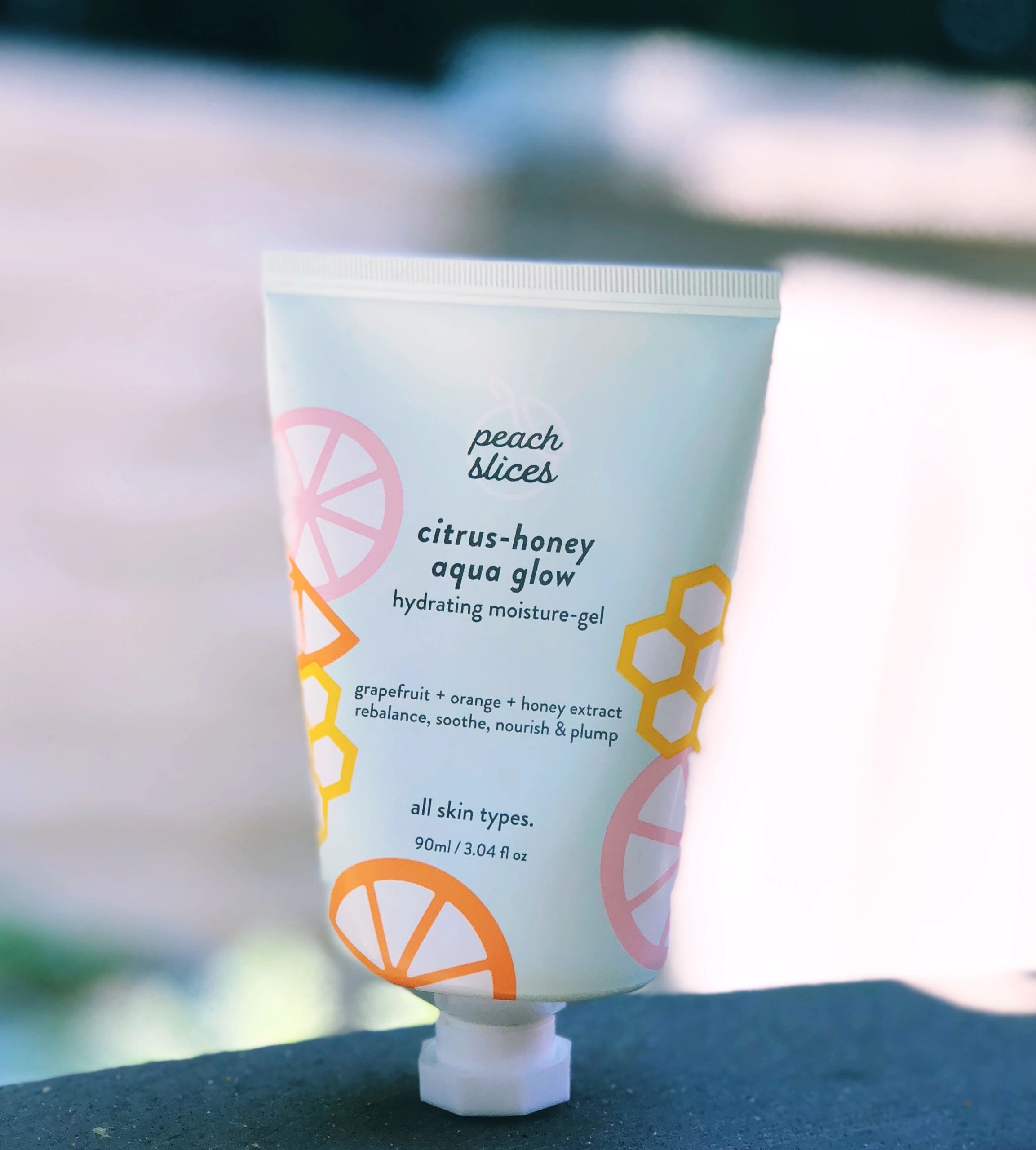 citrus honey aqua glow