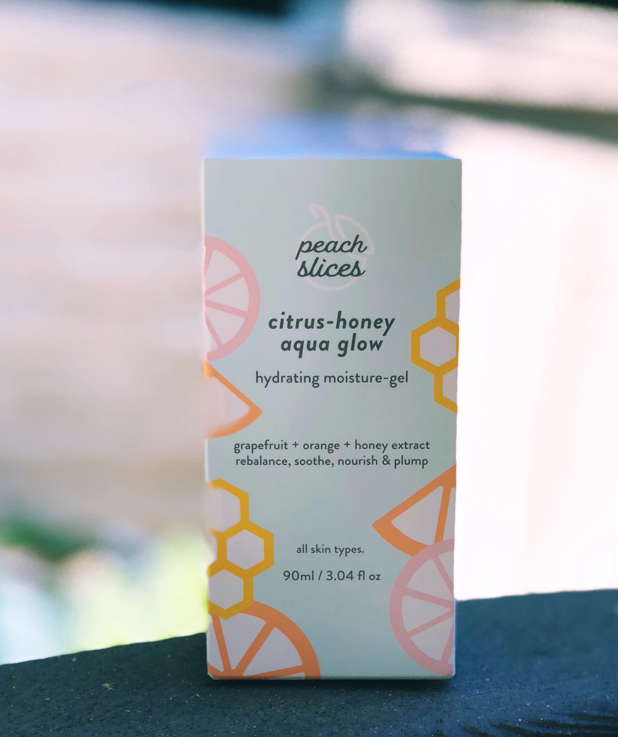 citrus honey aqua glow