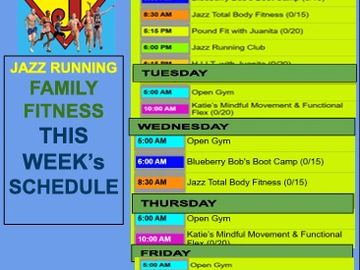 Check out the classes we are offering on our schedule!