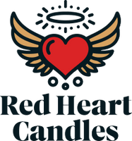 Red Heart Candles
