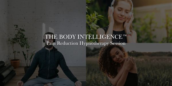 The Body Intelligence pain reduction hypnotherapy session.