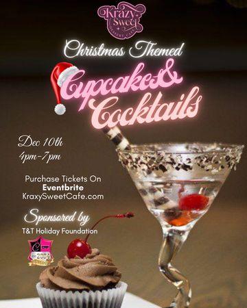Holiday Cupcakes & Cocktails 