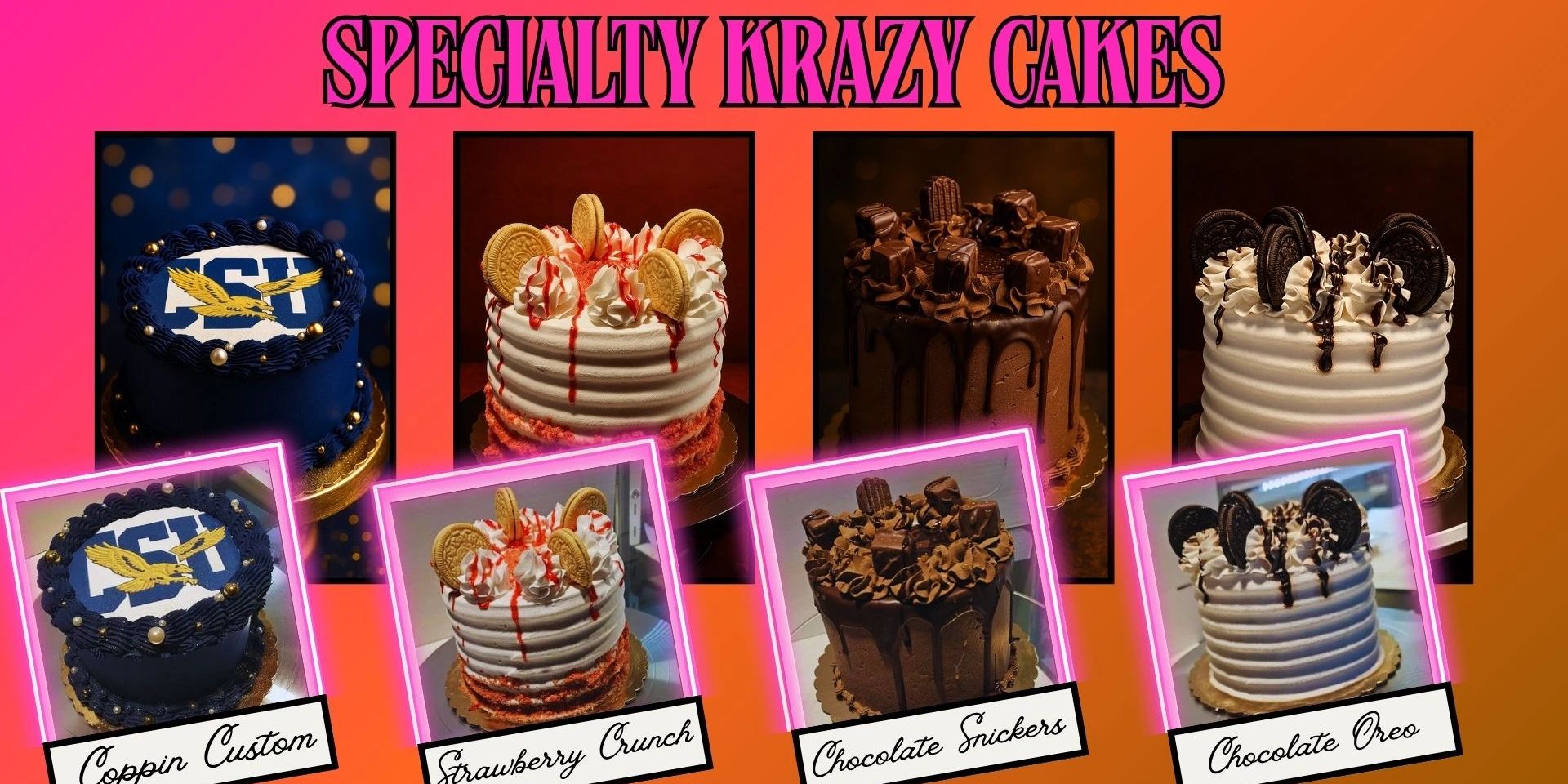 KRAZY SPECIALTY CAKES 