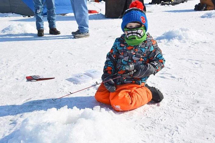 Youth Ice Fisherman