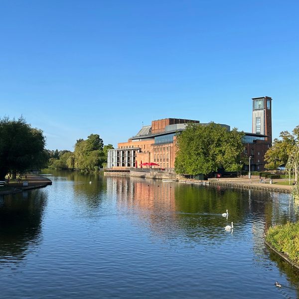 the Royal Shakespeaer Theatre is only a few minutes walk from Wren Cottage