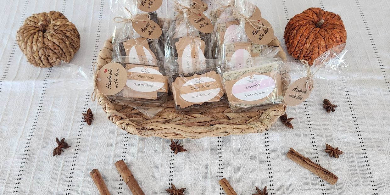 Hand made soaps with natural ingredients  providing a therapeutic experience for those with sensory 