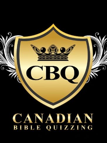 Logo of Canadian Bible Quizzing with a gold shield and crown.