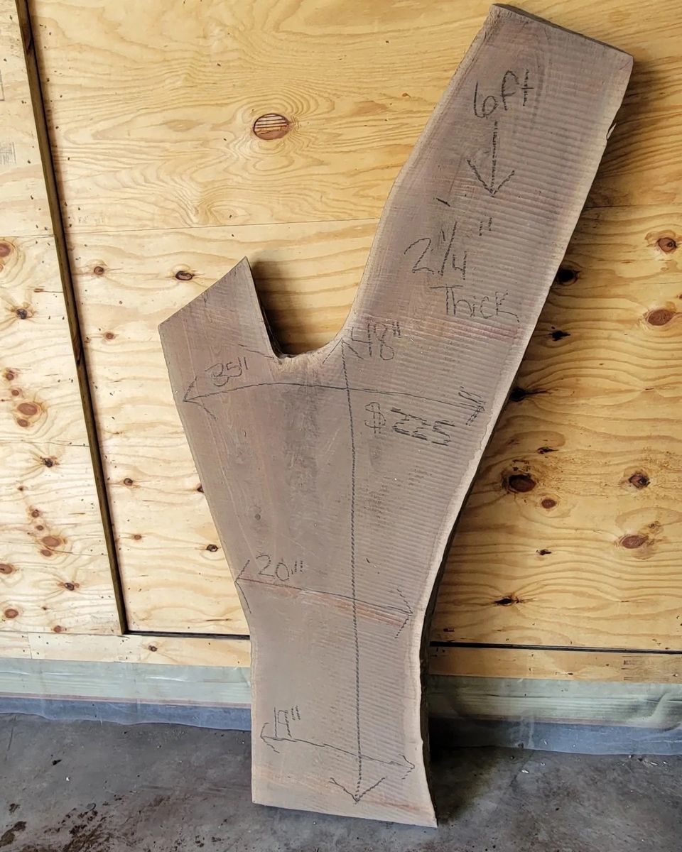 Kiln Dried Black Walnut Slab #6