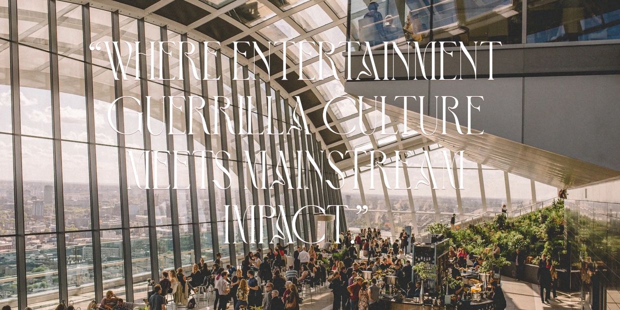 “Where underground culture meets mainstream impact.”